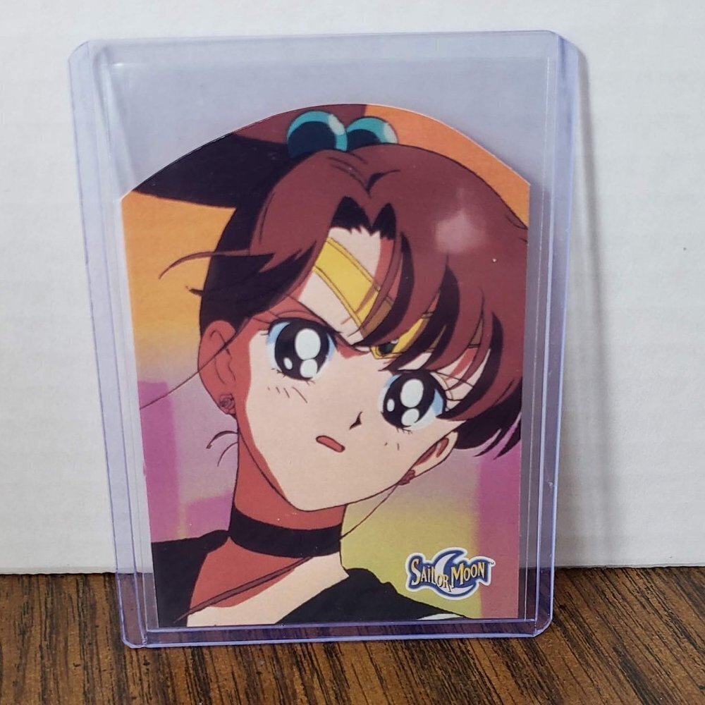 Sailor Moon Trading Card Die-cut Sailor Jupiter #DC5 - Dart Flipcards